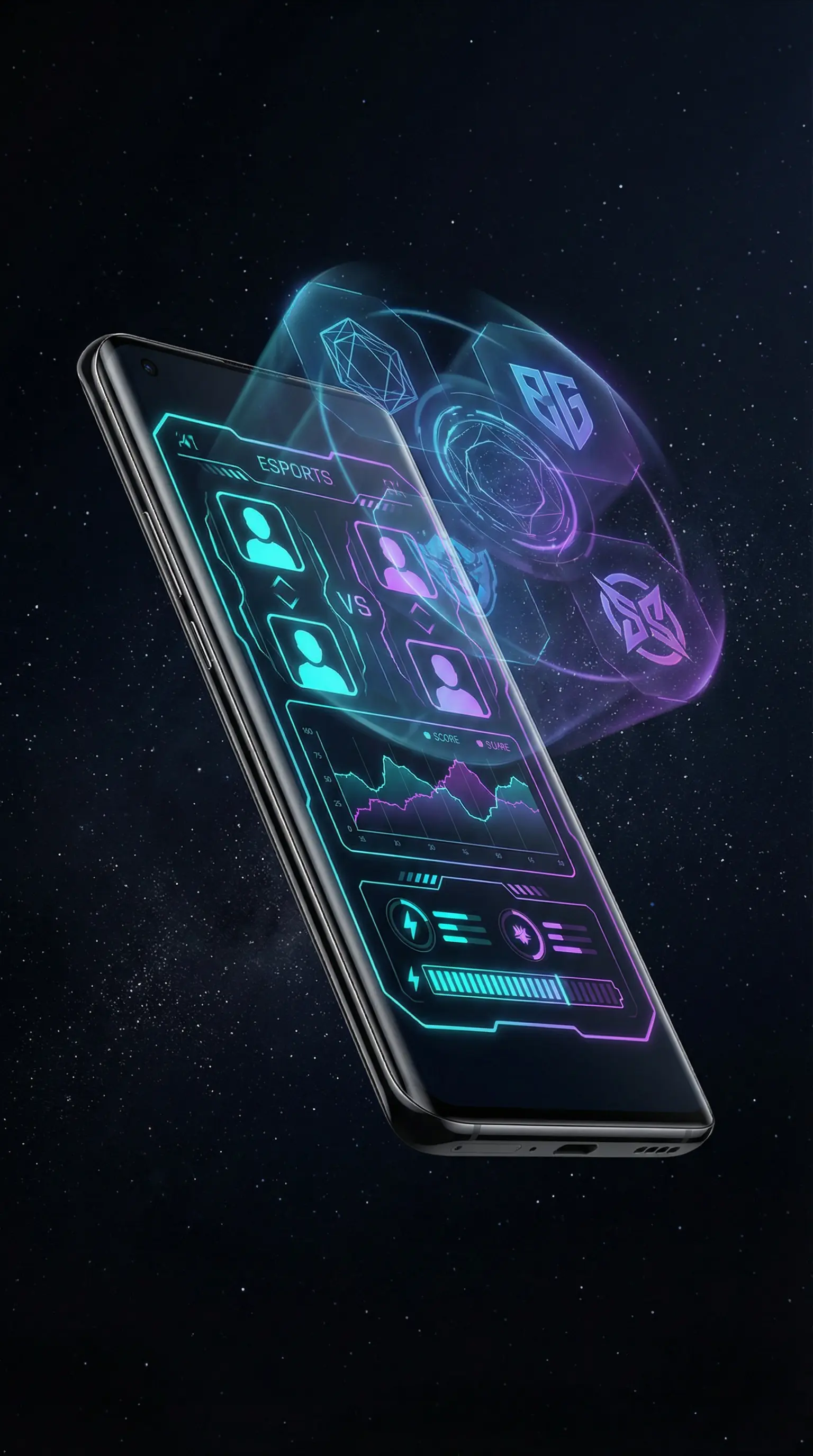 小坂惠 移动端竞技APP界面展示